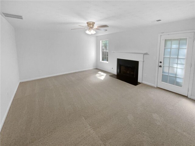 3227 Diamond Blf, Union City, GA 30291 - carpeted spare room featuring ceiling fan, baseboards, and a tray ceiling