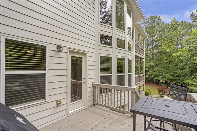 1546 Heritage Pass, Milton, GA 30004 - view of wooden terrace