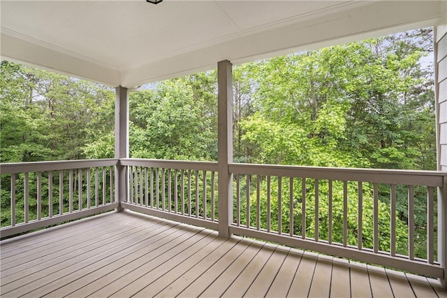 1546 Heritage Pass, Milton, GA 30004 - view of wooden deck