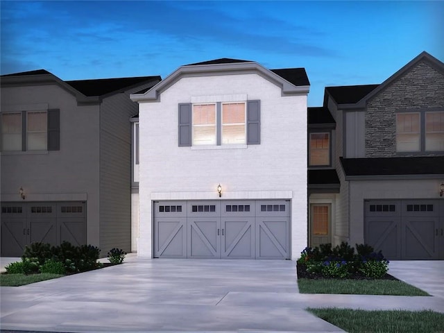 2699 Greenbelt Rd, Snellville, GA 30078 - view of front facade with a garage and driveway