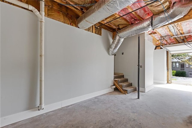 4811 Nevilly Way, Marietta, GA 30066 - below grade area featuring stairway