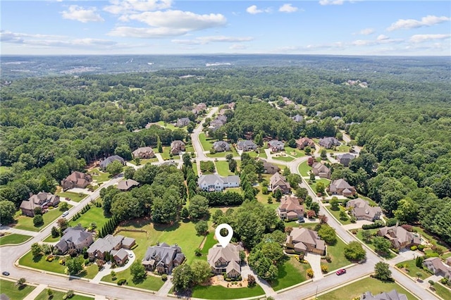 3215 Kylee Dawn Cir, Lawrenceville, GA 30045 - bird's eye view with a view of trees and a residential view