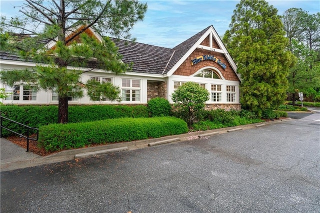 53 Paces W Dr NW, Atlanta, GA 30327 - view of home's exterior with stone siding