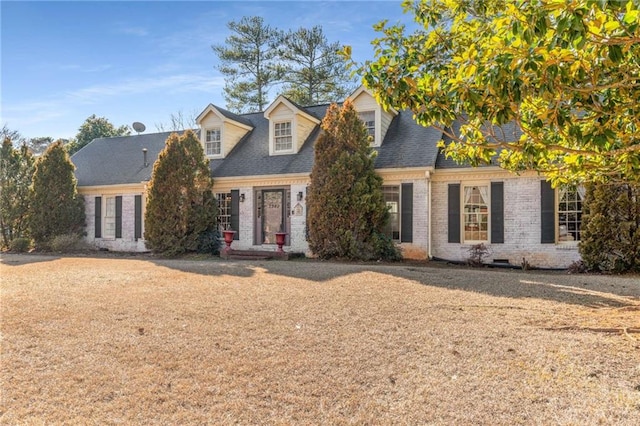 view of cape cod home