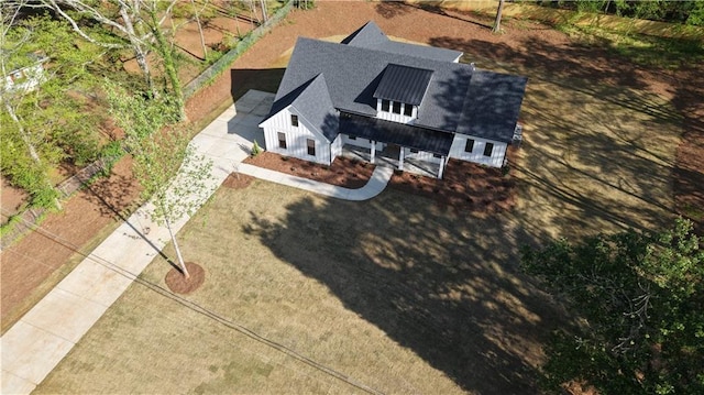 drone / aerial view