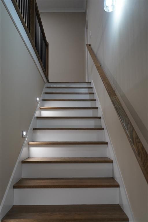 view of staircase