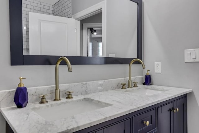 325 E Paces Ferry Rd NE Unit 1910, Atlanta, GA 30305 - bathroom featuring double vanity