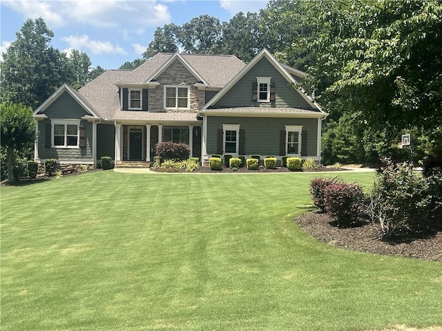 121 Harmony Oaks Trl, Canton, GA 30115 - craftsman-style home featuring a front yard