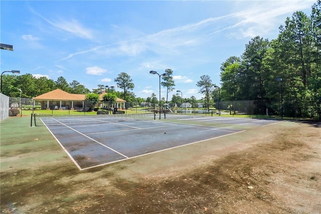4046 Water Hole Ct, Douglasville, GA 30135 - view of tennis court