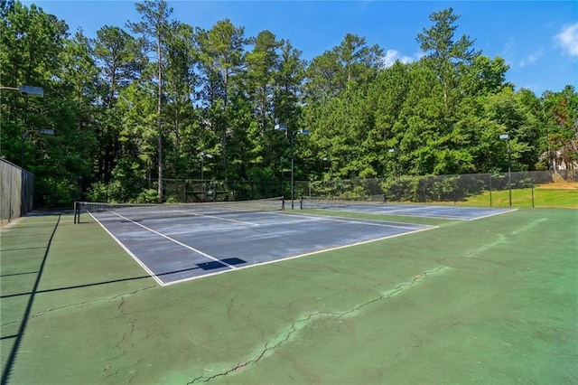 4046 Water Hole Ct, Douglasville, GA 30135 - view of tennis court featuring community basketball court