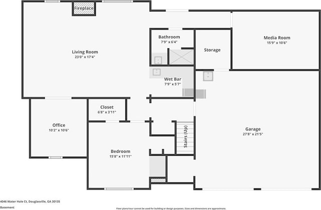 4046 Water Hole Ct, Douglasville, GA 30135 - view of home floor plan