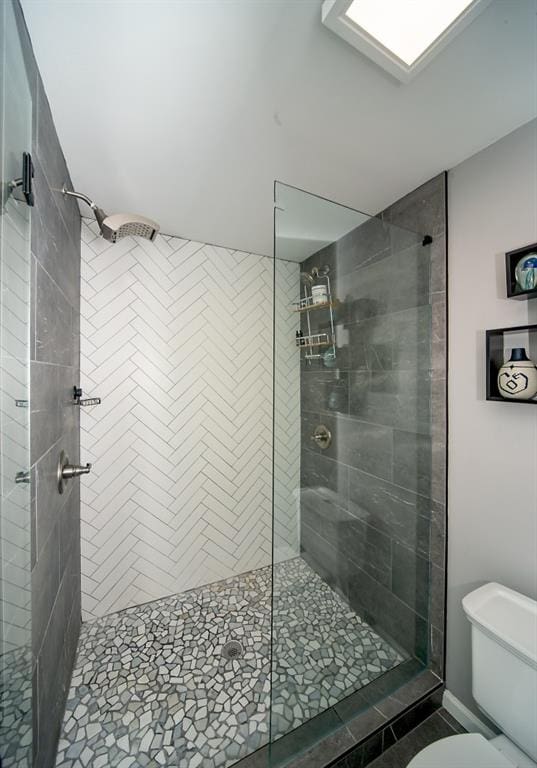 1261 Lavista Rd Unit N4, Atlanta, GA 30324 - bathroom featuring toilet and a stall shower