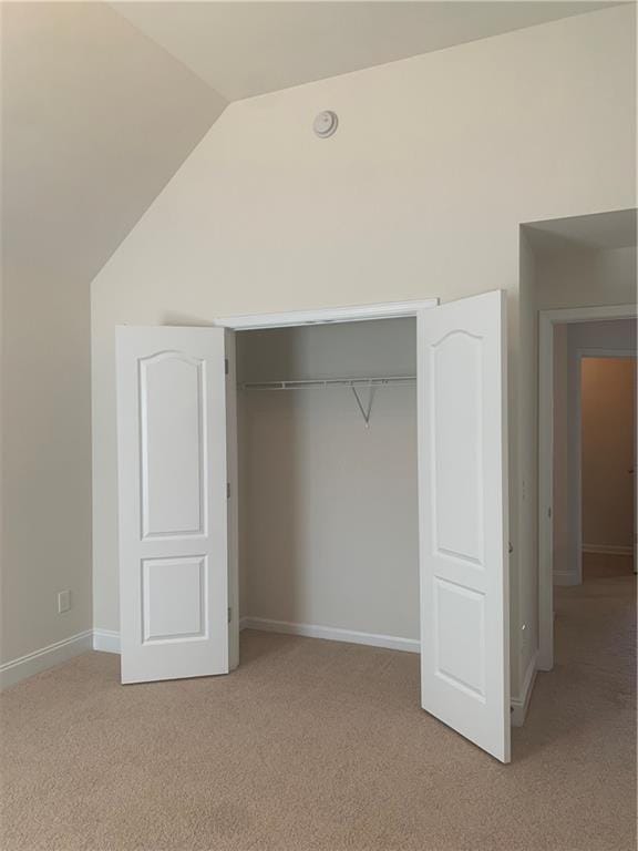 view of closet