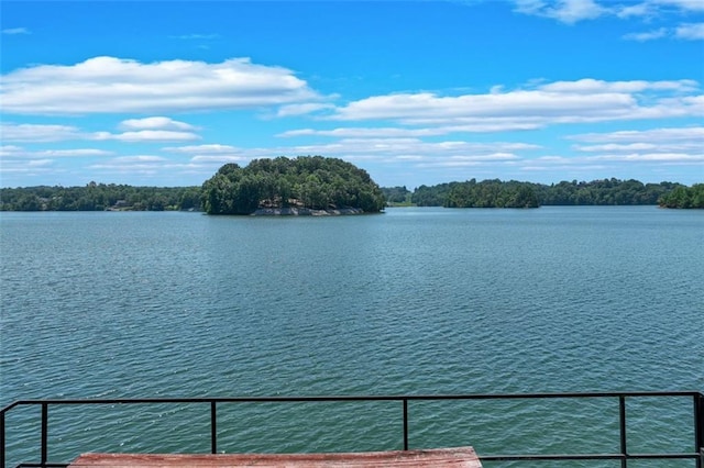 property view of water
