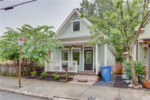 151 Savannah St SE, Atlanta, GA 30316 - shotgun-style home featuring a porch
