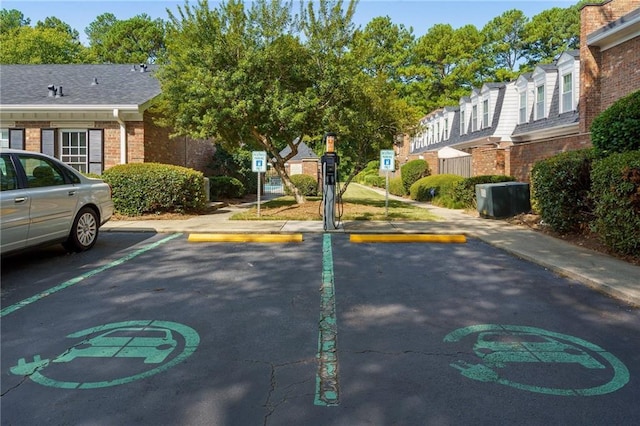 view of car parking