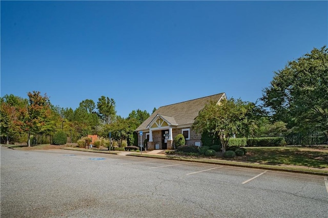 view of craftsman inspired home