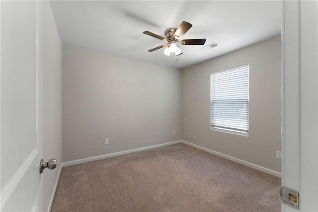 222 Parkland Way, Chatsworth, GA 30705 - carpeted empty room with a ceiling fan and baseboards