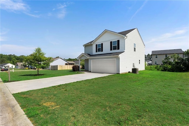 222 Parkland Way, Chatsworth, GA 30705 - traditional home with a garage and concrete driveway