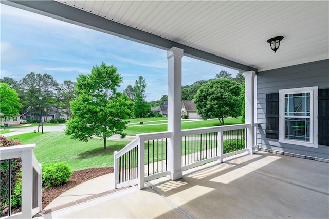 214 Westwind Dr, Newnan, GA 30263 - porch featuring a lawn