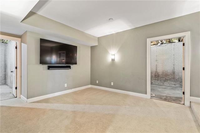 214 Westwind Dr, Newnan, GA 30263 - below grade area with carpet flooring and baseboards
