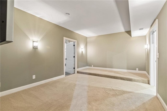 214 Westwind Dr, Newnan, GA 30263 - below grade area featuring carpet flooring and baseboards