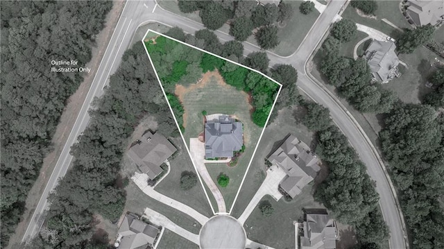 214 Westwind Dr, Newnan, GA 30263 - view of property location with property parcel outlined