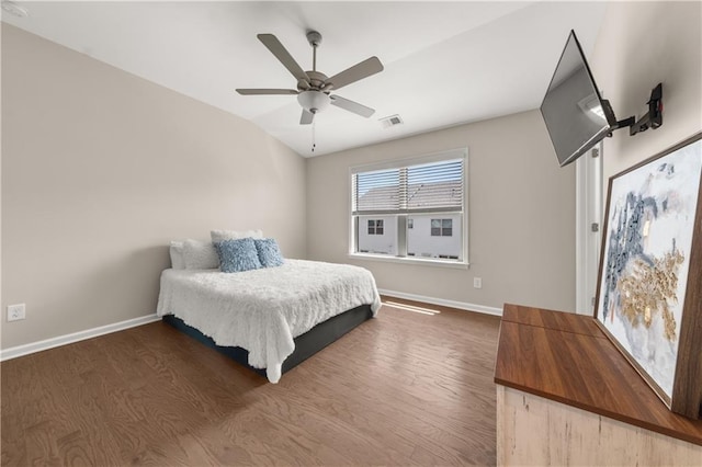 20057 Windalier Way, Roswell, GA 30076 - bedroom featuring wood finished floors and ceiling fan