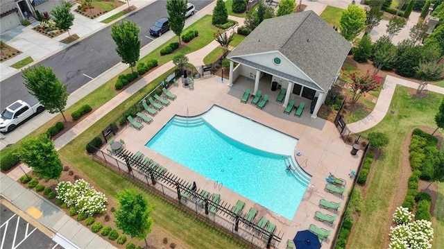 20057 Windalier Way, Roswell, GA 30076 - community pool with a patio area