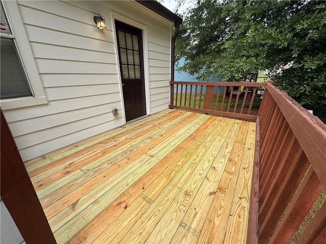 view of deck