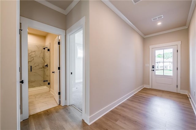 4202 Adler Cir, Buford, GA 30519 - bathroom with toilet, vanity, marble finish floor, and a stall shower