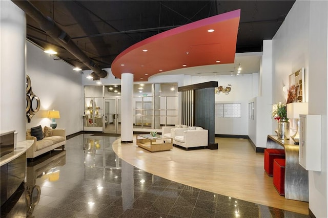 115 W Peachtree Pl NW Unit 602, Atlanta, GA 30313 - community lobby with a high ceiling