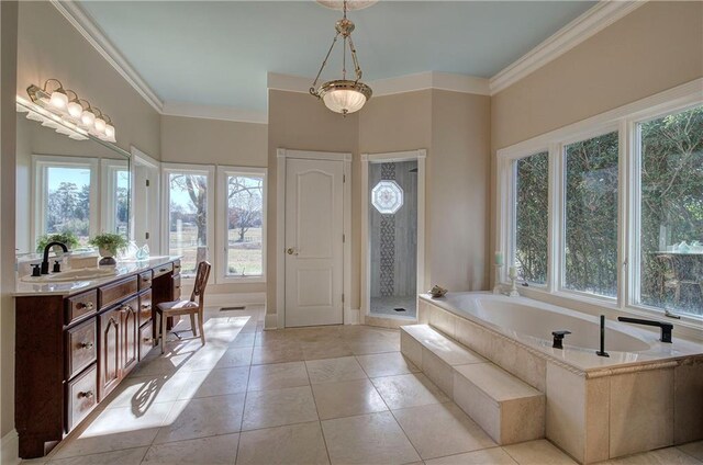 sitting room featuring dark hardwood / wood-style floors and crown molding