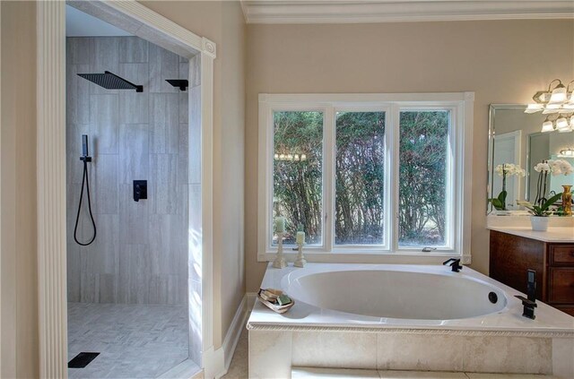 bathroom featuring a tile shower