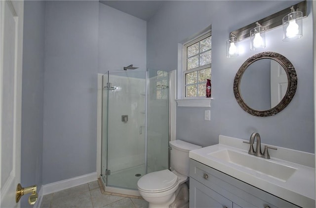 interior space with ceiling fan, light tile patterned floors, and a wealth of natural light