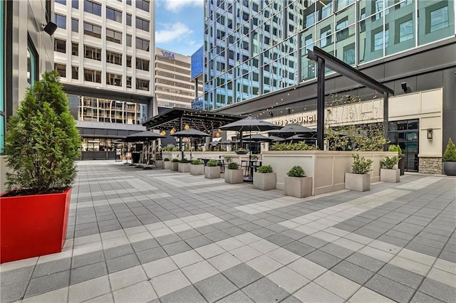 view of home's community with a gazebo