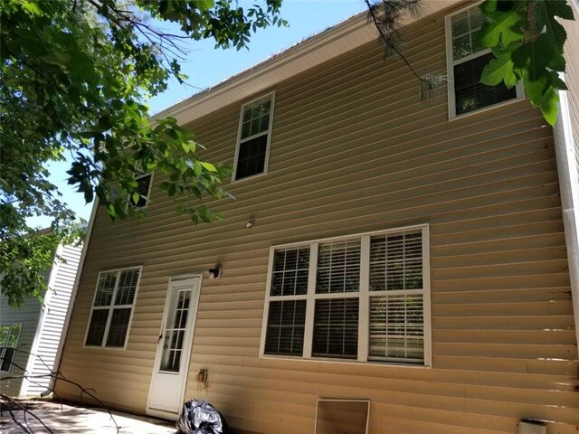 view of rear view of house