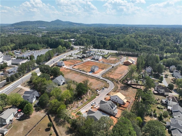 107 Winsome Way, Woodstock, GA 30188 - birds eye view of property featuring a residential view and a wooded view