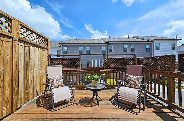 4107 Township Pkwy Unit 69, Sandy Springs, GA 30342 - view of wooden deck