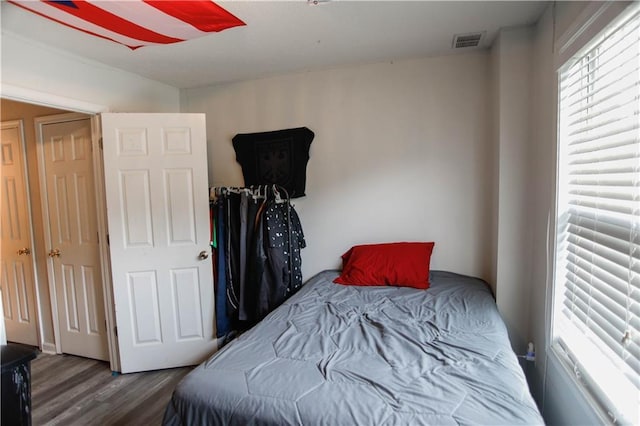 7930 River Fall Ct, Ball Ground, GA 30107 - bedroom featuring wood finished floors