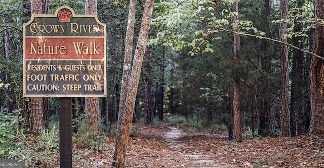 1090 Crown River Pkwy, Mcdonough, GA 30252 - exterior view of a heavily wooded area