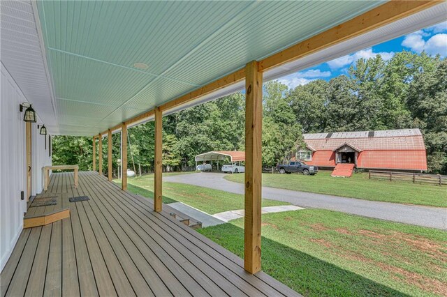 entrance foyer with hardwood / wood-style floors, plenty of natural light, and french doors