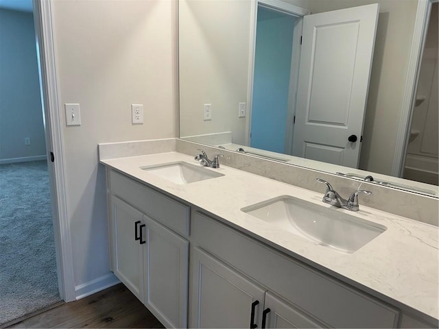 57 Longhorn Way, Auburn, GA 30011 - full bath featuring double vanity and baseboards