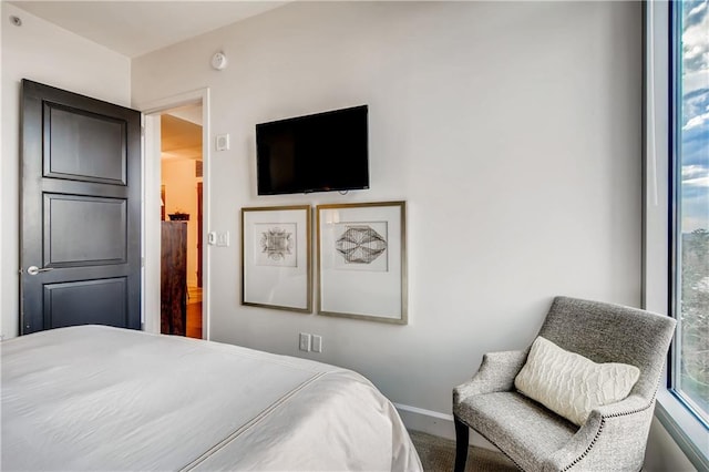 1820 Peachtree St NW Unit 811, Atlanta, GA 30309 - carpeted bedroom with baseboards