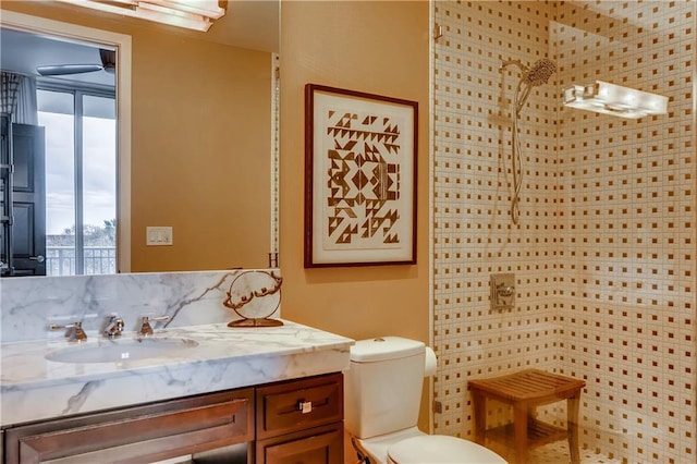 1820 Peachtree St NW Unit 811, Atlanta, GA 30309 - bathroom featuring vanity and toilet