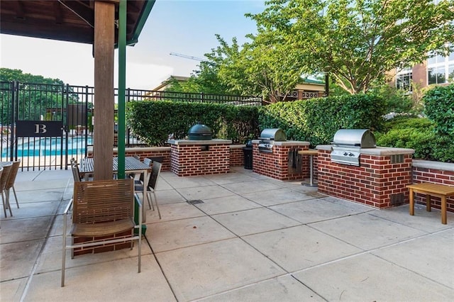 1820 Peachtree St NW Unit 811, Atlanta, GA 30309 - view of patio with a community pool
