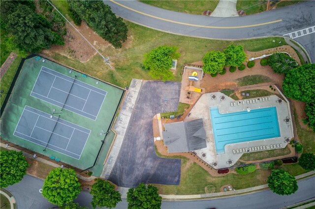 bird's eye view