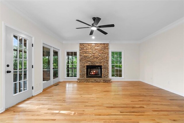 184 Corner Oak Ct, Waleska, GA 30183 - bedroom with a barn door, crown molding, light colored carpet, a tray ceiling, and ceiling fan