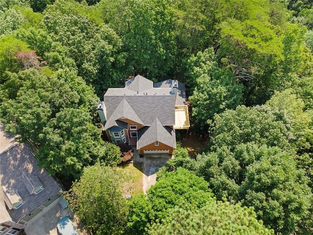 184 Corner Oak Ct, Waleska, GA 30183 - view of subject property with a heavily wooded area