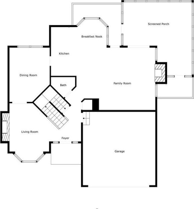 184 Corner Oak Ct, Waleska, GA 30183 - view of property floor plan